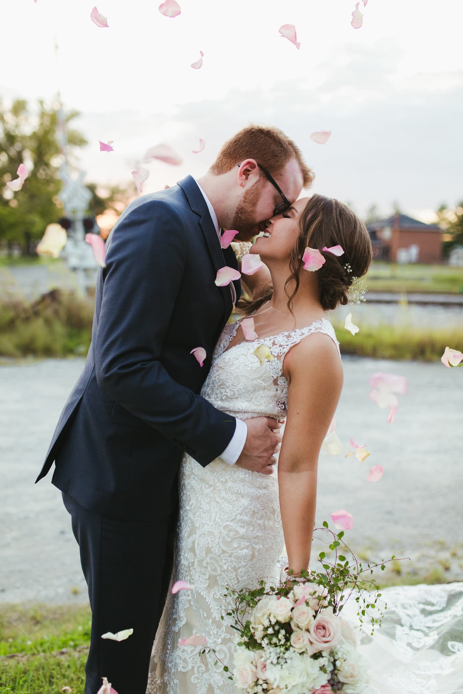 Wedding content creator capturing behind-the-scenes moments in Nashville Tennessee