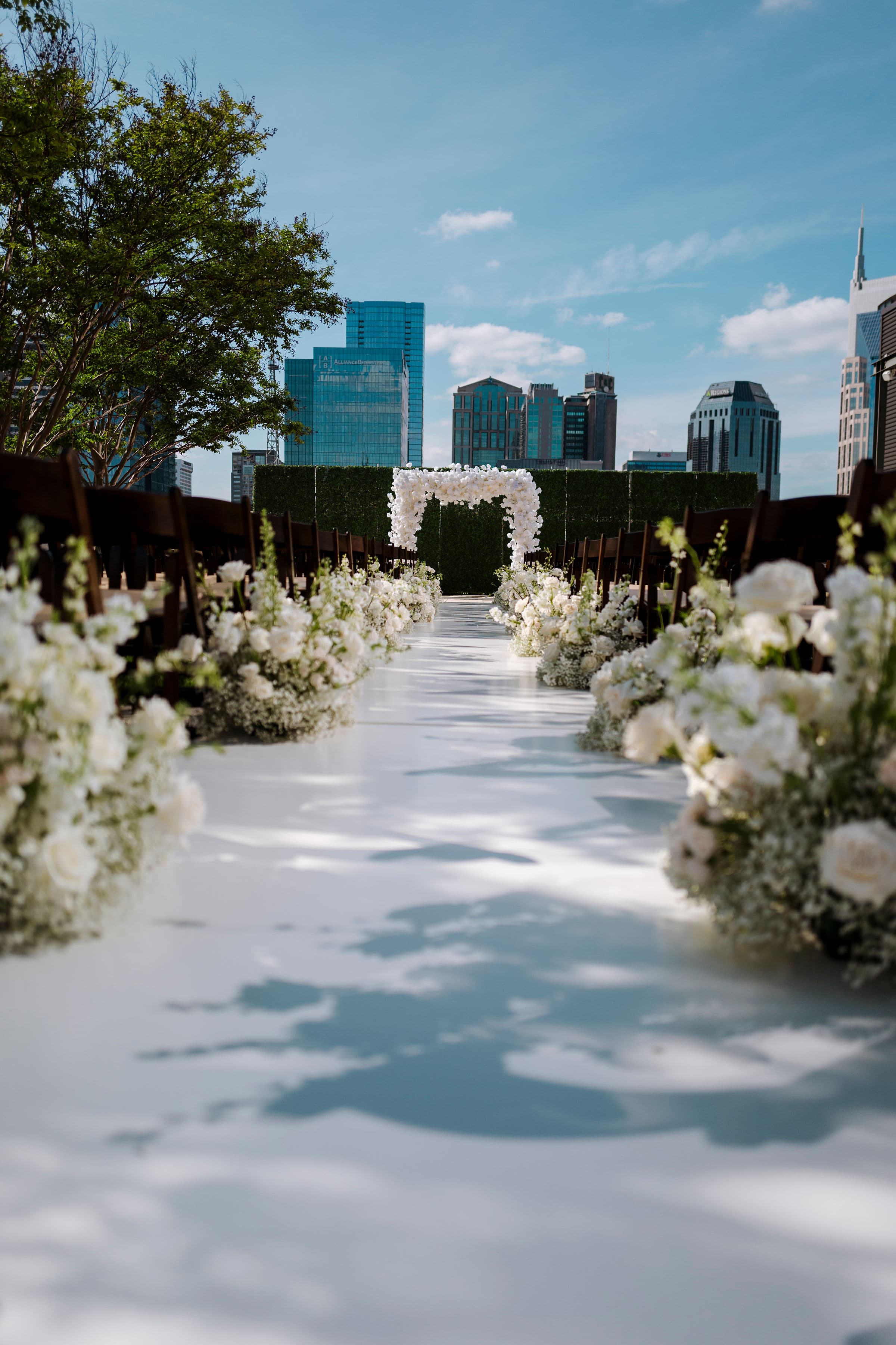 Behind-the-scenes wedding content from Sarah & James Nashville wedding